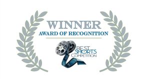 laurel logo of best shorts competition
