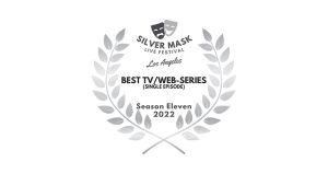 winner laurel logo of the silver mask live festival 
